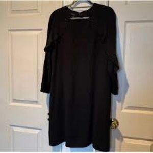 Alfani Black Long Sleeve Dress